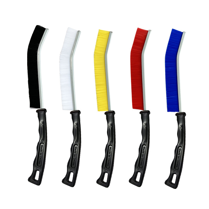 Multi-functional Groove Brush for Tiles and Window Crevices
